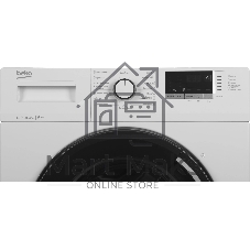 Стиральная машина Beko WRE6512ZAW (R) белый, загрузка фронтальная 6 кг, 1000 об/мин., класс: А