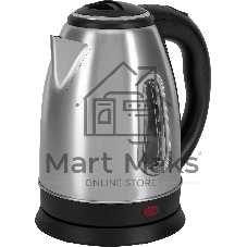 Чайник электрический Vitek VT-WK1085 1.8л. 1700Вт черный/серебристый корпус: металл