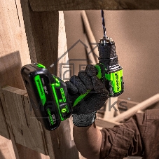 Дрель-шуруповерт Greenworks DD560 аккум. патрон:быстрозажимной (3708407CUA)