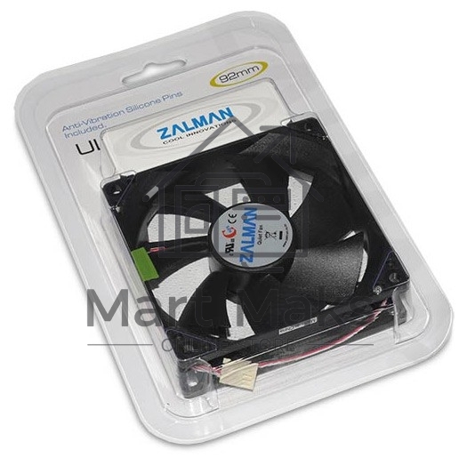 Вентилятор для корпуса Zalman ZM-F2 PLUS (SF) черный, 92 мм, 1500 об/мин, 23 дБ, 3 pin