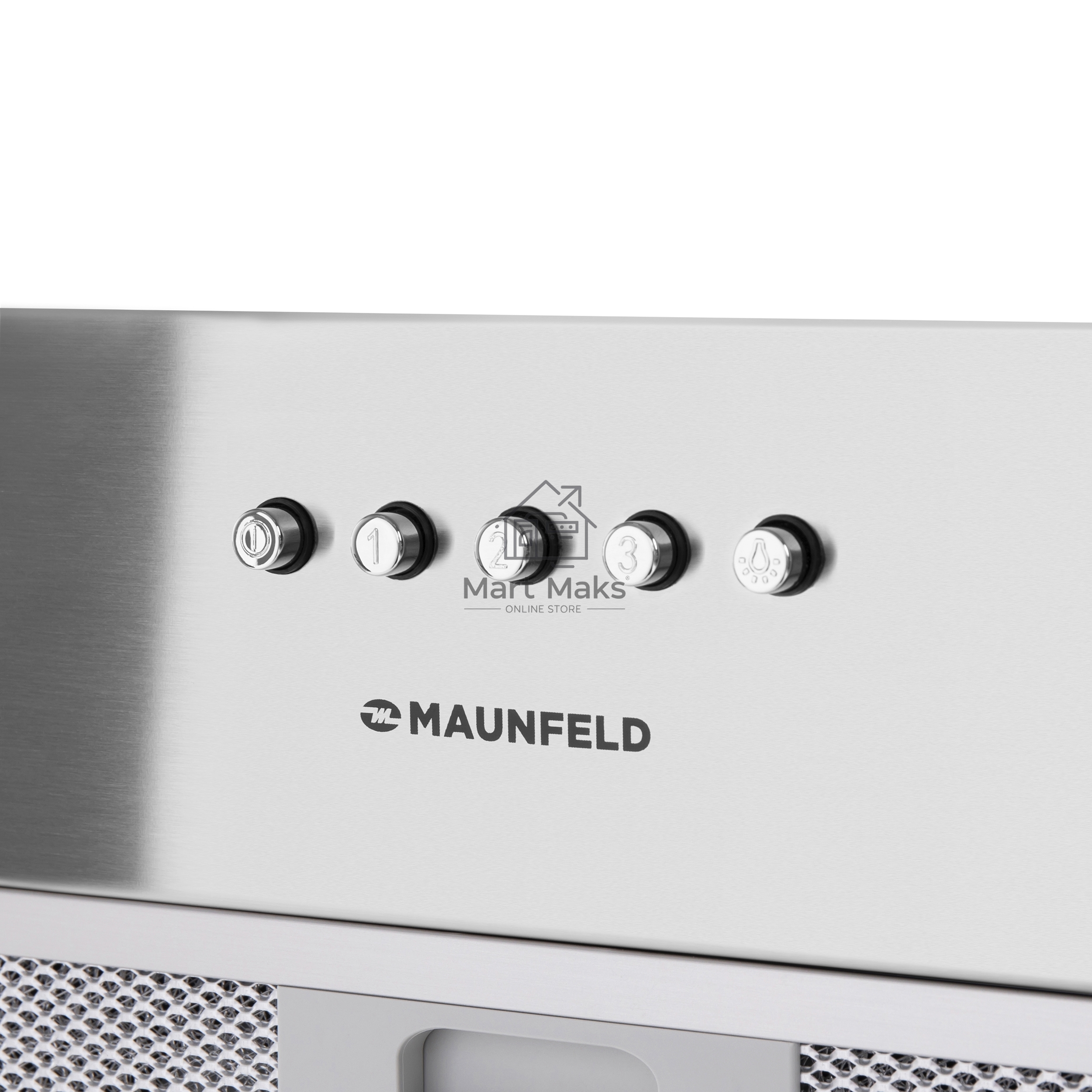 Вытяжка встраиваемая Maunfeld Crosby SINGL 60 белый, 60 см, 850 куб. м/ч, 48 дБ