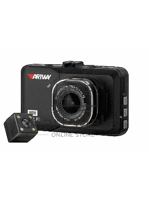 Видеорегистратор Artway AV-394 с двумя камерами 3