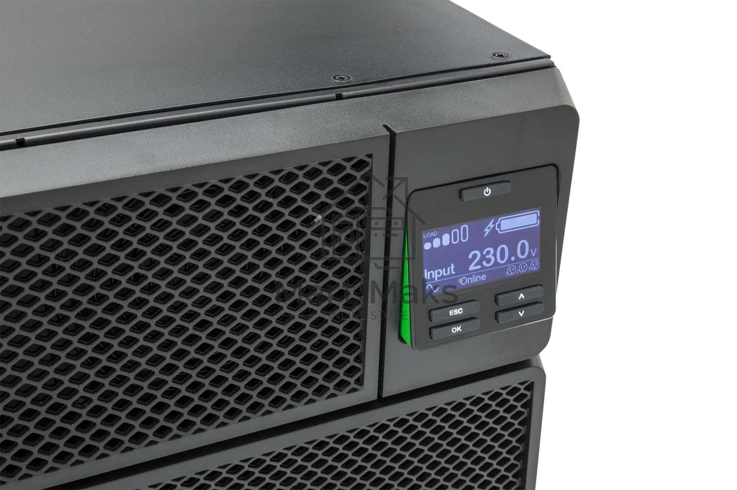 Источник бесперебойного питания APC Smart-UPS SRT SRT5KRMXLI 4500Вт 5000ВА черный