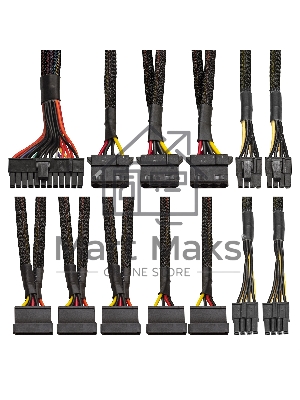 Блок питания ExeGate 750NPX (EX292180RUS), 750Вт, 120мм, черный