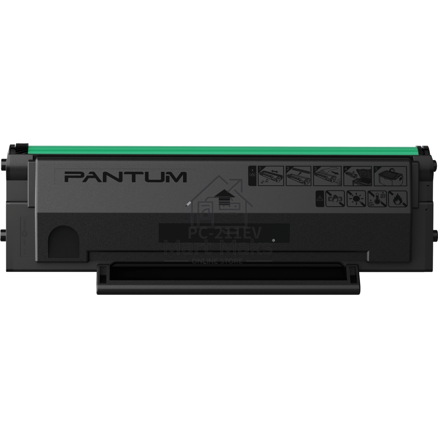 Картридж лазерный Pantum PC-211P, (аналог PC-211EV), черный (1600стр.) для Pantum Series P2200/2500/M6500/6550/6600