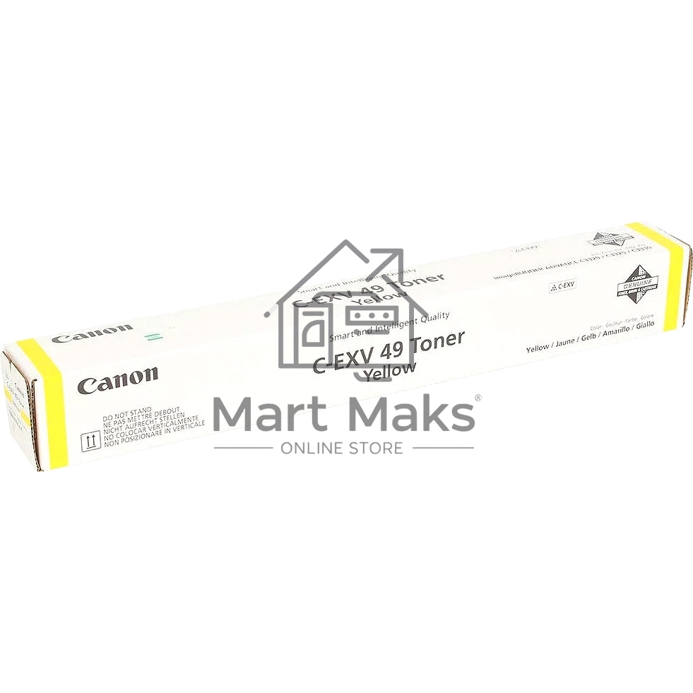 Картридж лазерный Canon C-EXV49Y (8527B002) желтый (19 000 стр.) для iR-ADV C33xx