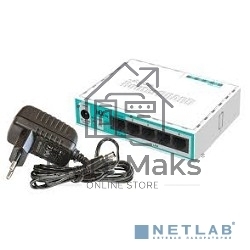 Маршрутизатор MikroTik RB750r2 hEX lite 5x10/100 Mbps