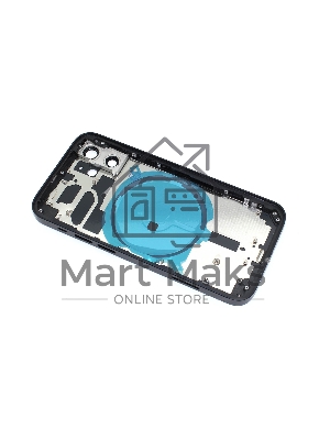 Задняя крышка (корпус) в сборе с рамкой для Apple iPhone 12 Mini черный