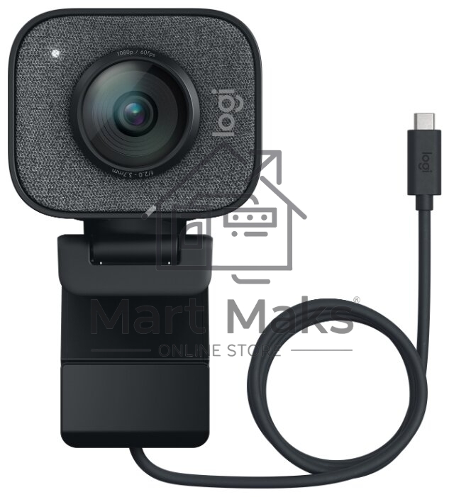Камера Web Logitech StreamCam GRAPHITE черный USB3.1 с микрофоном