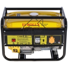 Электрогенератор бензиновый Eurolux G4000A, 3.3 кВт, 68 дБ, 39 кг