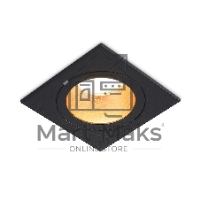Встраиваемый точечный светильник Ambrella light TN102829 BK/GD черный/золото GU5.3 92*92*50