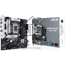 Материнская плата ASUS PRIME B760M-PLUS, LGA1700, Intel B760, 4xDDR5, 4xSATA, 2xM.2, 1xPCIe 4.0 x16, DisplayPort, HDMI, 1x2.5Gb LAN, 3x3.5 мм, 7.1, microATX