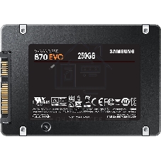 Накопитель SSD Samsung 870 EVO, 250Gb, SATA III, 2.5
