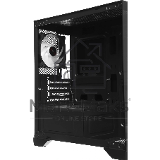 Компьютерный корпус Accord ACC-350-02B черный без БП mATX 1x120мм 1xUSB 2.0 1xUSB 3.0 1xUSB3.1 audio