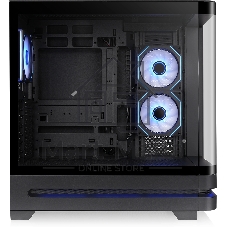 Корпус Thermaltake Arcus 290 TG черный без БП ATX 6x120mm 3x140mm 2xUSB3.0 audio bott PSU
