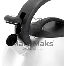Чайник металлический Rondell Sieden RDS-088 3 л, стальной