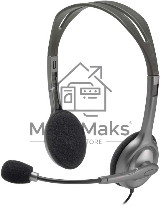Гарнитура Logitech Headset H110 grey (981-000472/981-000271)