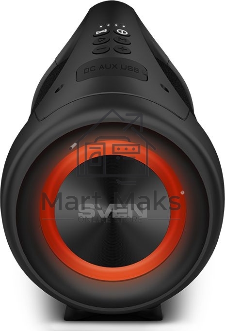 Колонка портативная Sven АС PS-370 черный 40W 2.0 BT