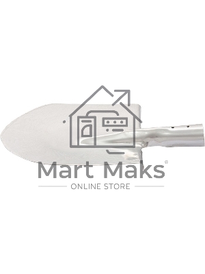 Лопата штыковая Сибртех нерж. сталь, 200х265 мм, ребра жесткости, без черенка, Россия