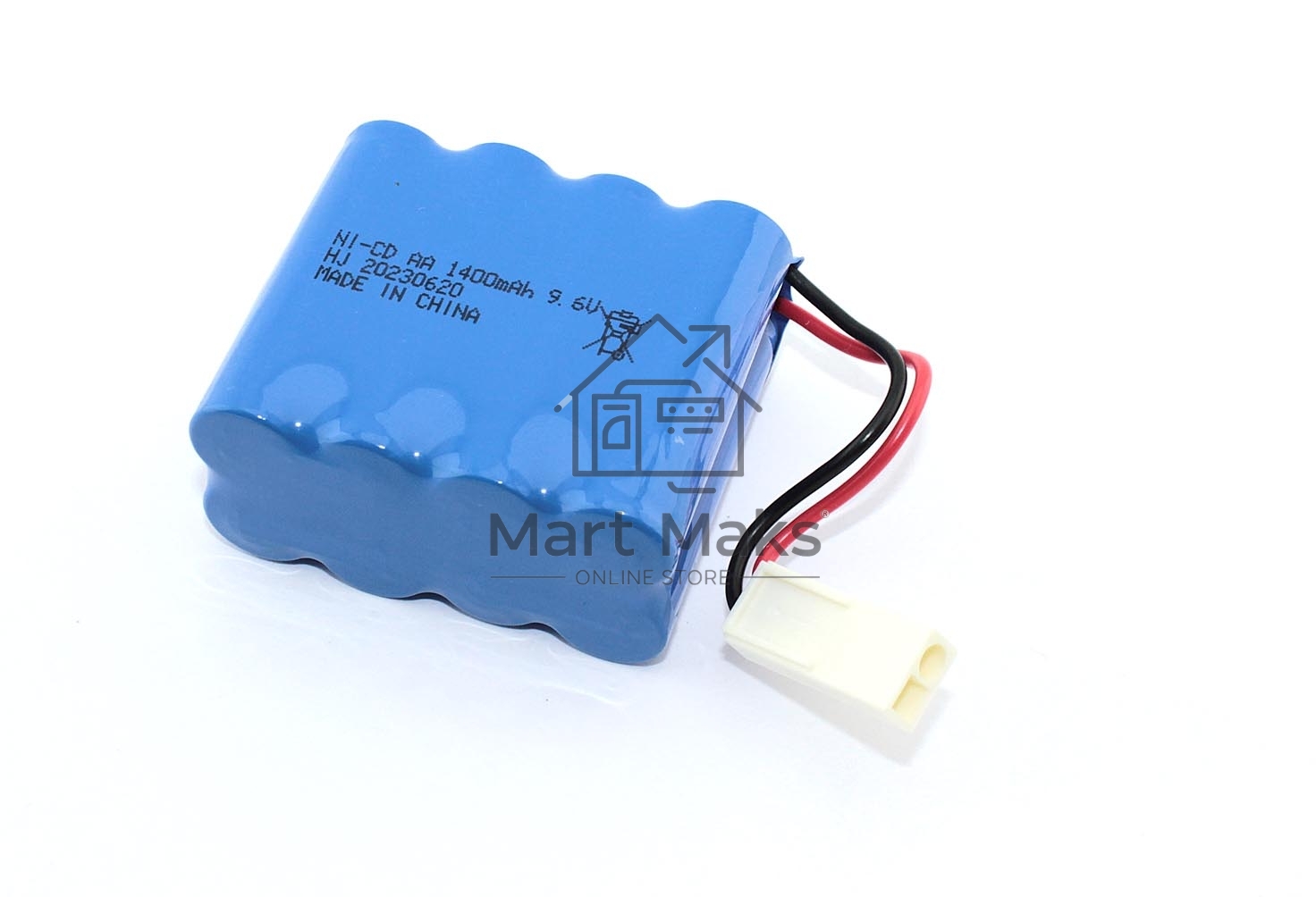 Аккумулятор Ni-Cd 9.6V 1400 mAh AA Row разъем EL-2P (4+4)