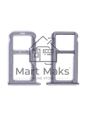 Лоток для SIM-карты Huawei P9 Plus серый