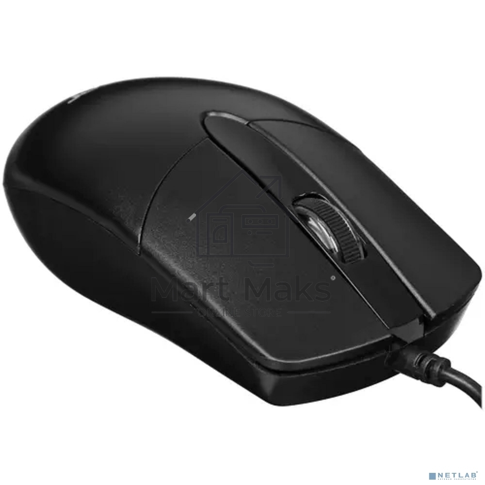 Мышь проводная Acer OMW300 черный, 1200 dpi, USB, кнопки - 3