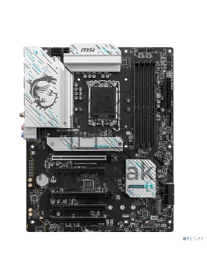 Материнская плата MSI B760 GAMING PLUS WIFI DDR4, LGA 1700, Intel B760, 4xDDR4, 4xSATA, 2xM.2, 1xPCI-E 4.0 x16, 1xPCI-E 4.0 x4, 3xPCI-E 3.0 x1, 1xHDMI, 1xDP, 2xUSB 3.2 Gen 2, 4xUSB 2.0, 1xUSB 3.2 Gen 2, 1x 2.5Gb LAN, 5x3.5 мм, 7.1, ATX