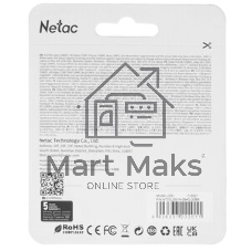 Флешка USB Netac U351 (NT03U351N-064G-32BK), 64Gb, USB 3.0, R/W 110/45, черный