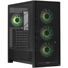 Корпус Ocypus Delta C70 BK ARGB, Midi-Tower, чёрный, 4 x 120 мм