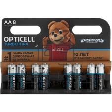 Батарея Opticell Turbo MAX LR6 AA (2шт) блистер