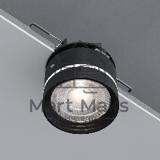 Встраиваемый светодиодный светильник 25035/LED 8W 4200K чёрный