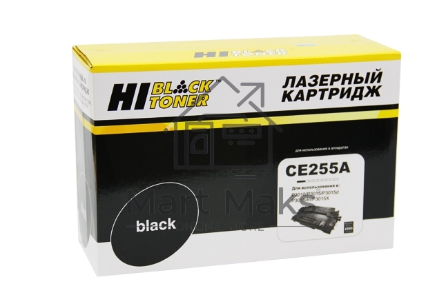 Картридж лазерный HP LJ P3015 (Hi-Black) CE255A, 6K