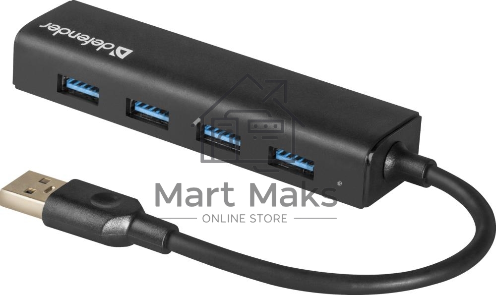 Универсальный USB Defender разветвитель Quadro Express USB3.0, 4 порта