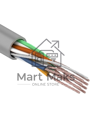Кабель витая пара Rexant UTP 4PR 24AWG, CAT5e, STRANDED (бухта 305 м)