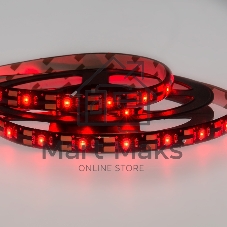 Лента светодиодная с USB коннектором 5 В, 8 мм, IP65, SMD 2835, 60 LED/m, цвет свечения красный