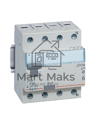 Выключатель дифференциального тока (УЗО) ВДТ TX3  4П 25A 30MA -AC ВДТ TX3  4П 25A 30MA -AC