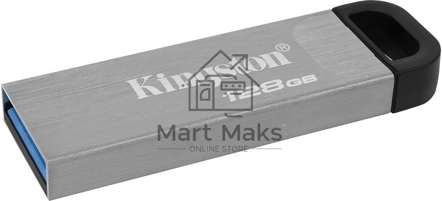 Флешка USB R/W R/W Kingston 128Gb DataTraveler KYSON <DTKN/128GB>, (USB 3.2, 200 МБ/с при чтении, 60 МБ/с при записи)