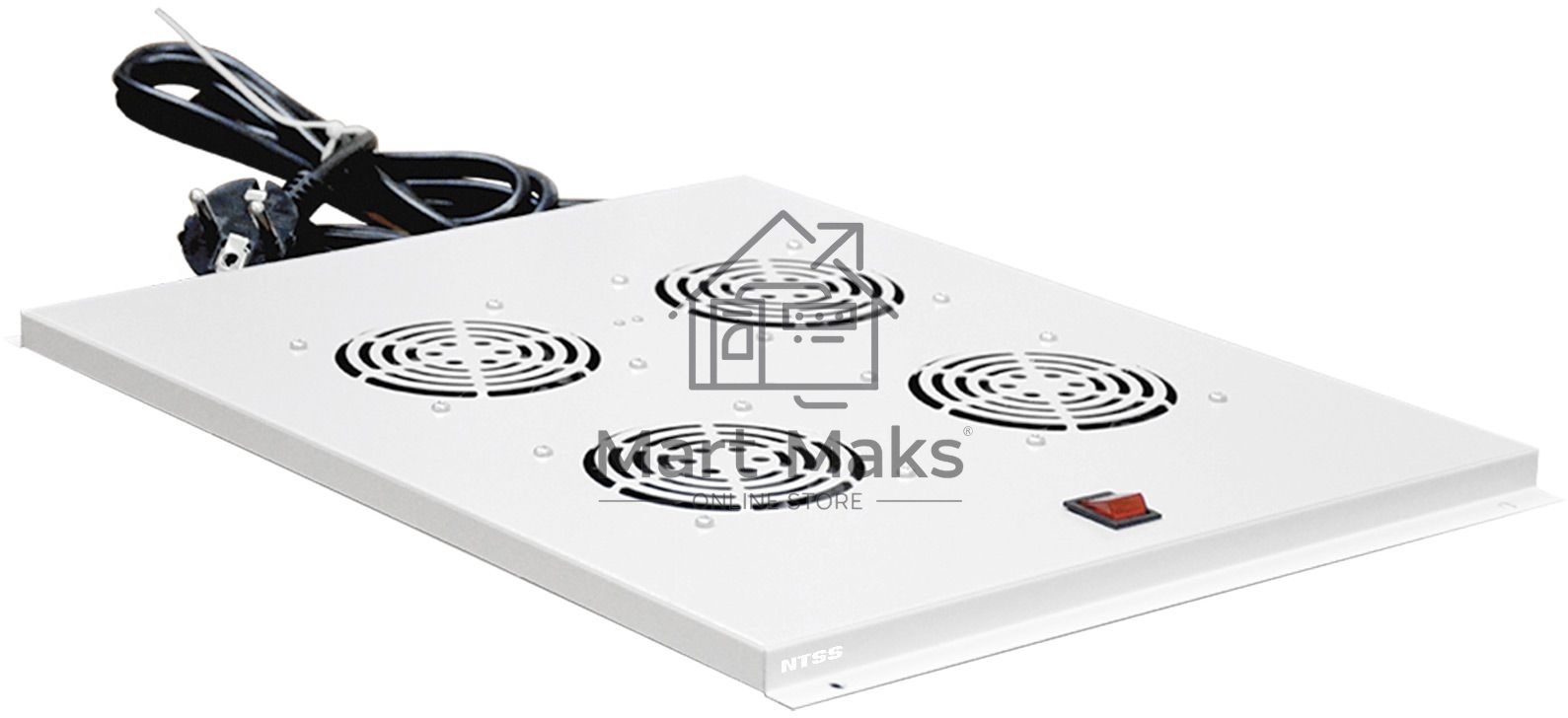 Модуль вентиляторный NTSS (NTSS-FAN4/800) 4 вент. серый (упак.:1шт)