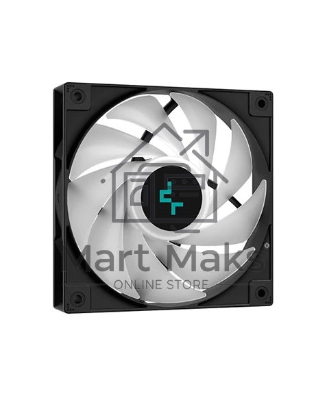 Кулер для процессора DEEPCOOL AG500 BK ARGB черный, 120 мм, алюминий/медь, 1850 об/мин, 29.4 дБ, 4 pin, 240 Вт, 155 мм