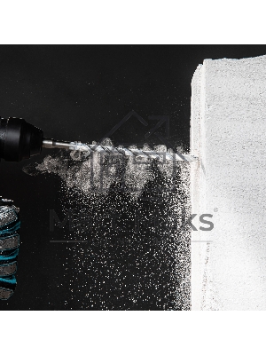 Набор буров Matrix по бетону, 6-8-10х160, 8-10-12х210, 10-12-14х260 мм, зубила 4шт., в боксе