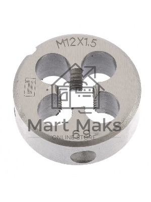 Плашка СИБРТЕХ М12x1,5 мм77031
