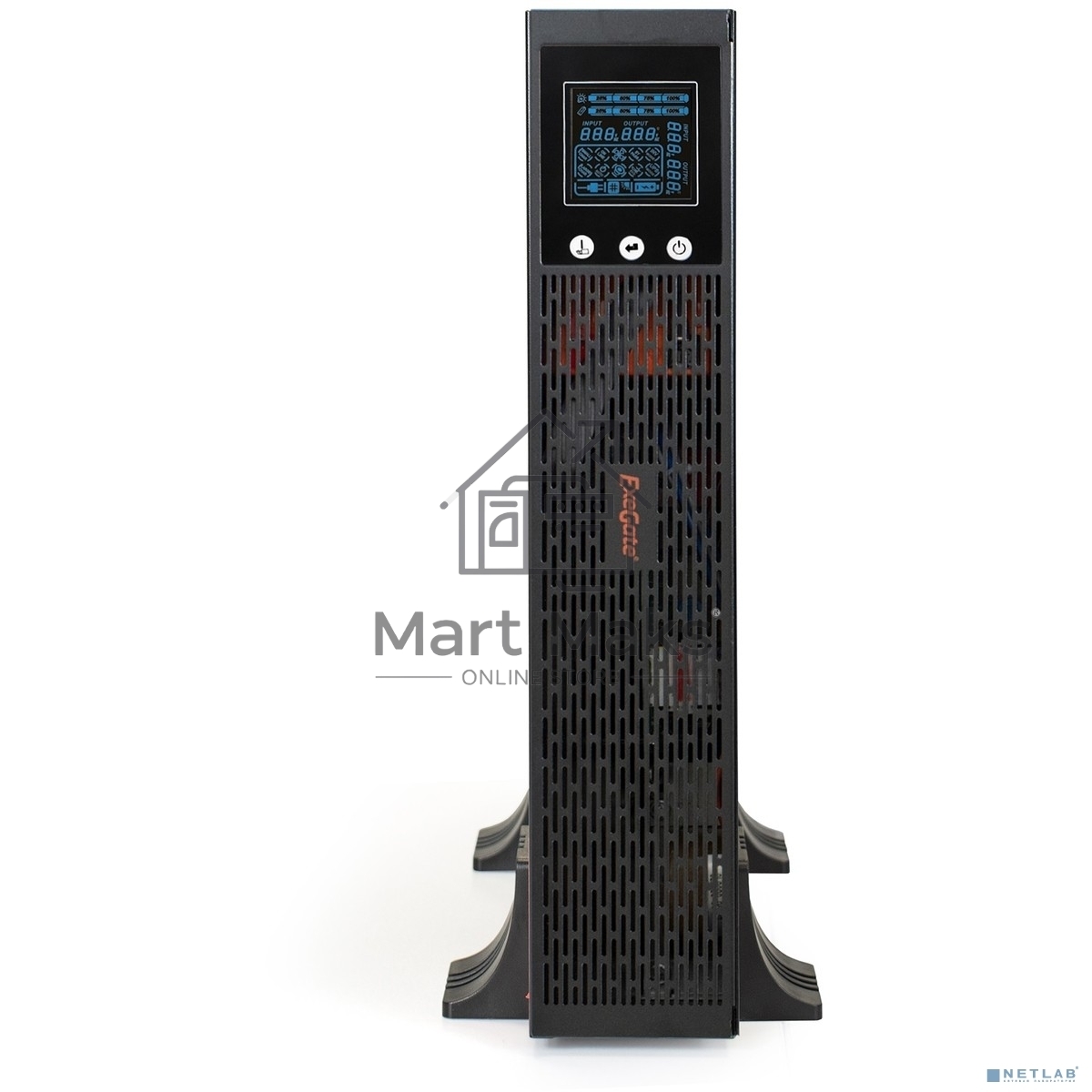 Источник бесперебойного питания Pure Sine Wave ExeGate SinePower UHB-2000.LCD.AVR.C13.RJ.USB.2U <2000VA/1600W,8*C13,RM/Tower>
