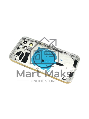 Задняя крышка (корпус) в сборе с рамкой для Apple iPhone 12 Pro Max белый