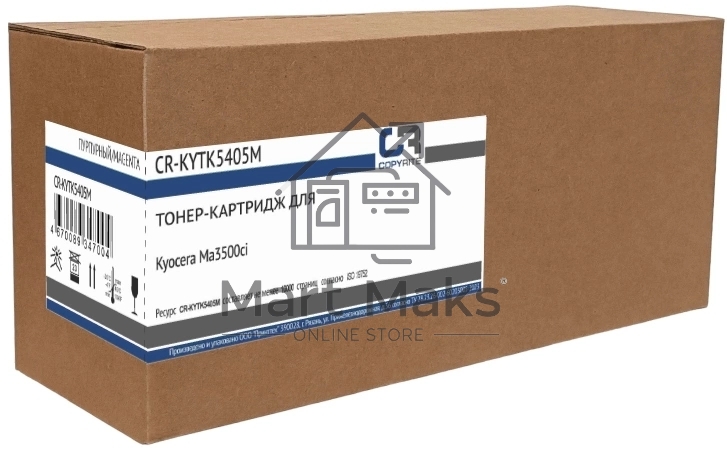 Картридж лазерный CopyRite CR-KYTK5405M TK-5405M пурпурный (10000стр.) для Kyocera MA3500ci