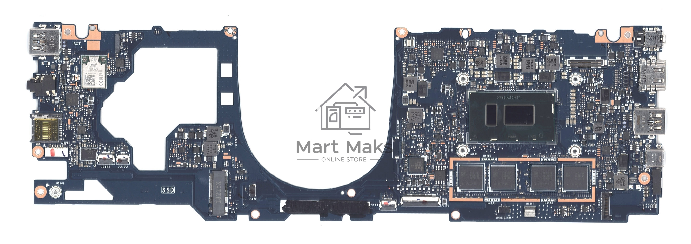 Материнская плата для Asus UX331U 16G/I7-8550U 90NB0HT0-R00030