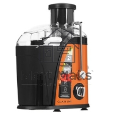Соковыжималка GALAXY LINE GL 0814 оранжевый, центробежная, 850 Вт, 550 мл, механическое