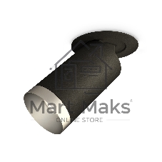 Светильник Ambrella Light XM6323203 SBK/MCH черный песок/хром матовый MR16 GU5.3 (A2242, C6323, N6133)