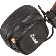 Беспроводные/проводные наушники Marshall Major IV коричневый, накладные, Bluetooth + проводной, беспроводная зарядка, до 80 ч