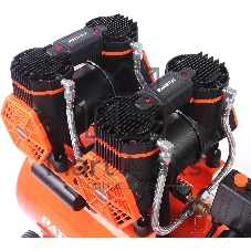 Компрессор поршневой безмасляный Patriot KDS 540 F50 (540 л/мин, 2,8 кВт, 8 бар, 50 л, 2800 об/мин, быстросъем + елочка 1/4)