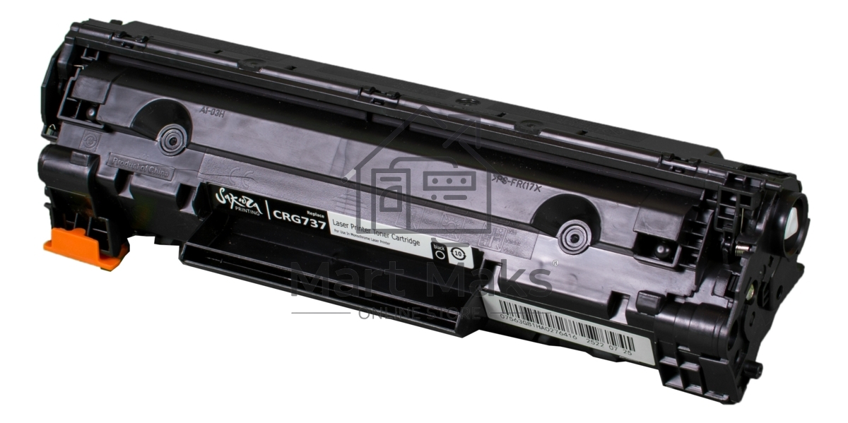 Картридж Sakura CRG737 для Canon i-SENSYS MF229dw, MF226dn, MF217w, MF216n, MF212w, MF211, MF231, черный, 2 400 к.